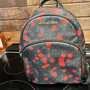 Michael kors Abbey medium floral print backpack
